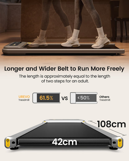 Urevo U1 Pro löpband 420 x 1200 mm 6 km/t